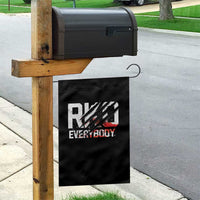 RKO Everybody Garden Flag Grunge Blood Stained Scratch Mark