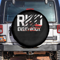 RKO Everybody Spare Tire Cover Grunge Blood Stained Scratch Mark