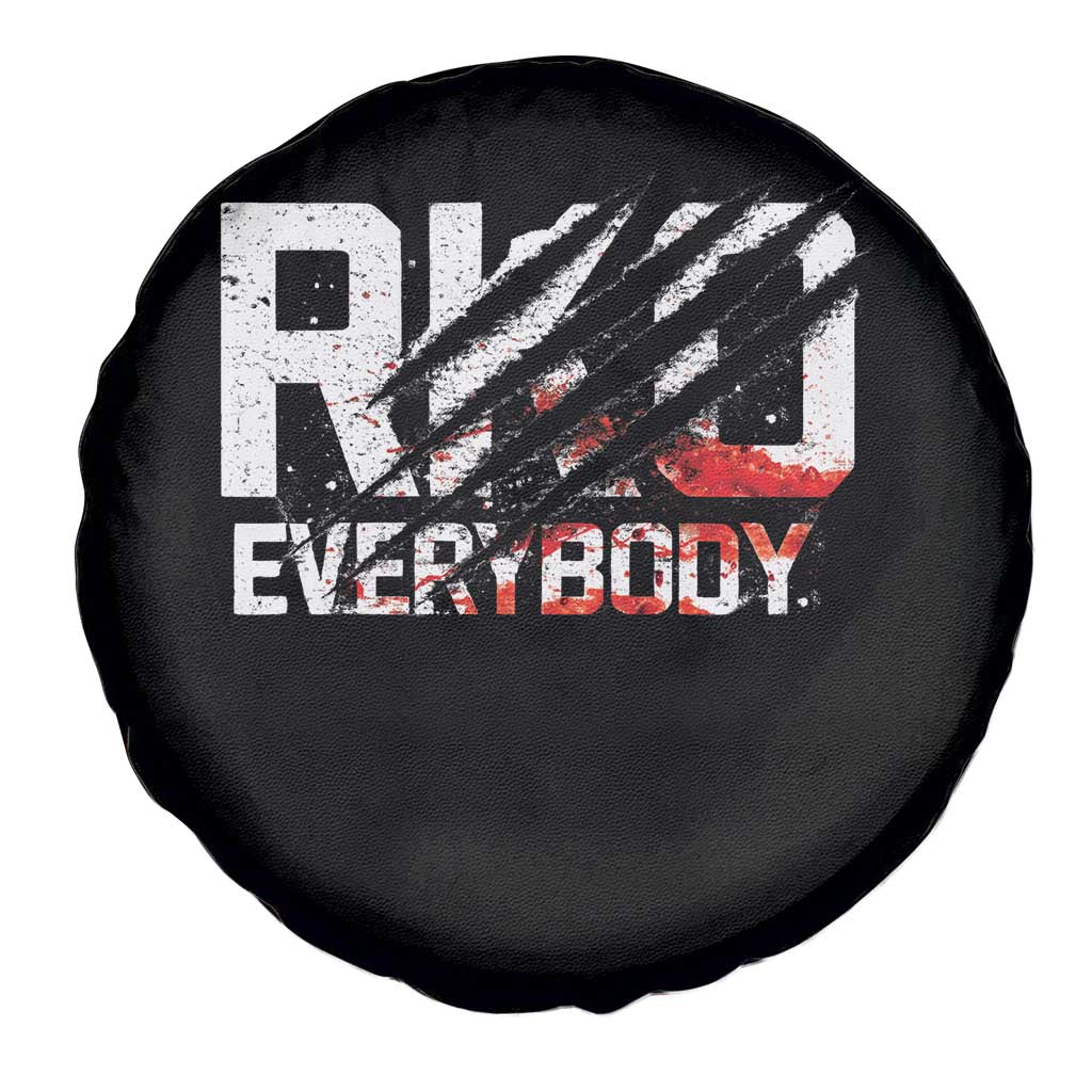 RKO Everybody Spare Tire Cover Grunge Blood Stained Scratch Mark