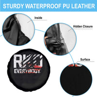 RKO Everybody Spare Tire Cover Grunge Blood Stained Scratch Mark