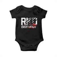 RKO Everybody Baby Onesie Grunge Blood Stained Scratch Mark