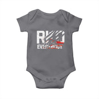 RKO Everybody Baby Onesie Grunge Blood Stained Scratch Mark
