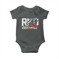 RKO Everybody Baby Onesie Grunge Blood Stained Scratch Mark