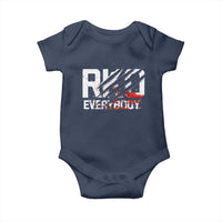 RKO Everybody Baby Onesie Grunge Blood Stained Scratch Mark