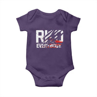 RKO Everybody Baby Onesie Grunge Blood Stained Scratch Mark