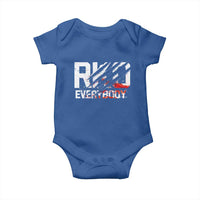 RKO Everybody Baby Onesie Grunge Blood Stained Scratch Mark