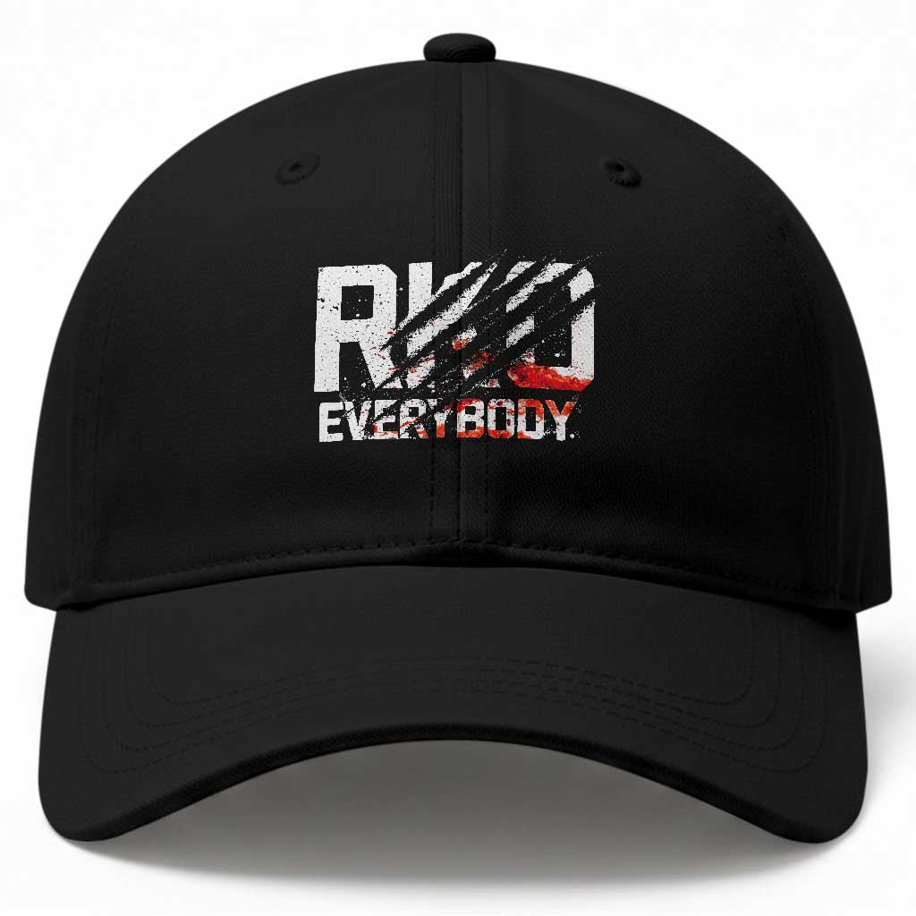 RKO Everybody Baseball Cap Grunge Blood Stained Scratch Mark