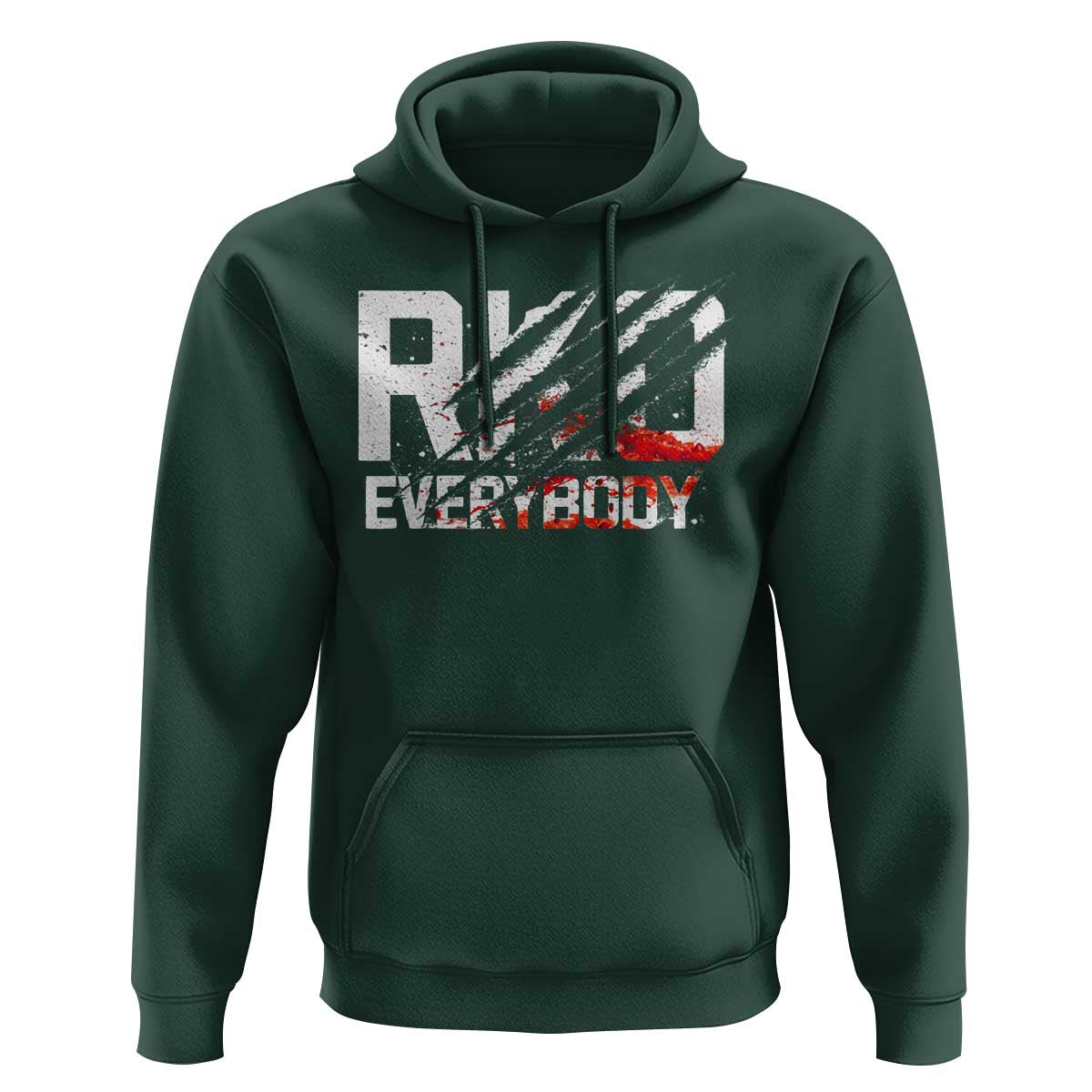 RKO Everybody Hoodie Grunge Blood Stained Scratch Mark