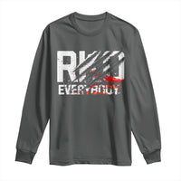 RKO Everybody Long Sleeve Shirt Grunge Blood Stained Scratch Mark