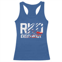 RKO Everybody Racerback Tank Top Grunge Blood Stained Scratch Mark