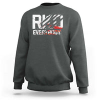 RKO Everybody Sweatshirt Grunge Blood Stained Scratch Mark