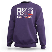 RKO Everybody Sweatshirt Grunge Blood Stained Scratch Mark