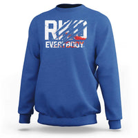 RKO Everybody Sweatshirt Grunge Blood Stained Scratch Mark
