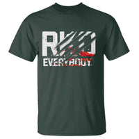 RKO Everybody T Shirt Grunge Blood Stained Scratch Mark