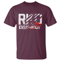 RKO Everybody T Shirt Grunge Blood Stained Scratch Mark