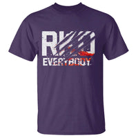 RKO Everybody T Shirt Grunge Blood Stained Scratch Mark