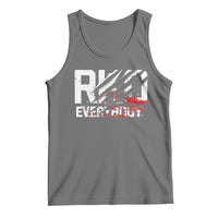 RKO Everybody Tank Top Grunge Blood Stained Scratch Mark