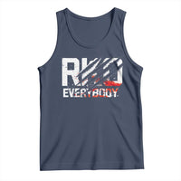 RKO Everybody Tank Top Grunge Blood Stained Scratch Mark