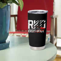 RKO Everybody Tumbler Cup Grunge Blood Stained Scratch Mark