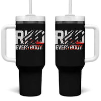 RKO Everybody Tumbler With Handle Grunge Blood Stained Scratch Mark