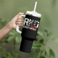 RKO Everybody Tumbler With Handle Grunge Blood Stained Scratch Mark