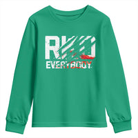 RKO Everybody Youth Sweatshirt Grunge Blood Stained Scratch Mark