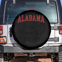 Alabama Fan Spare Tire Cover Red Bold Sport State Letters Game Day