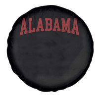 Alabama Fan Spare Tire Cover Red Bold Sport State Letters Game Day