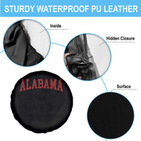 Alabama Fan Spare Tire Cover Red Bold Sport State Letters Game Day