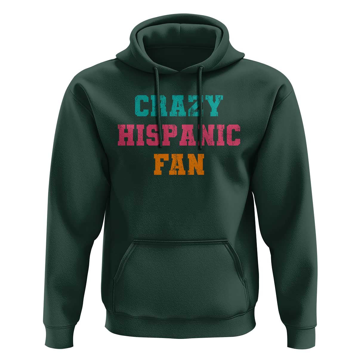 Crazy Hispanic Fan Hoodie Funny Latino Basketball Quote