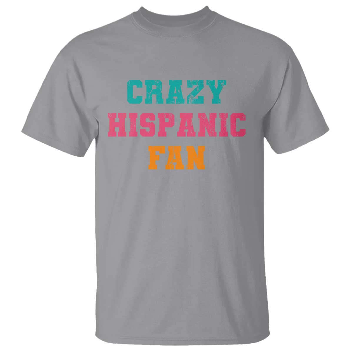 Crazy Hispanic Fan T Shirt Funny Latino Basketball Quote