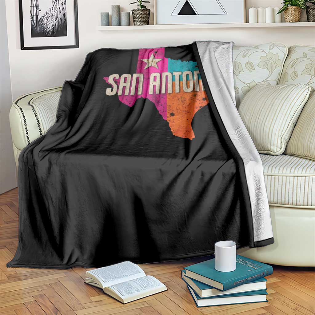 San Antonio Texas TX Fiesta Sports For Latino Fans Throw Blanket