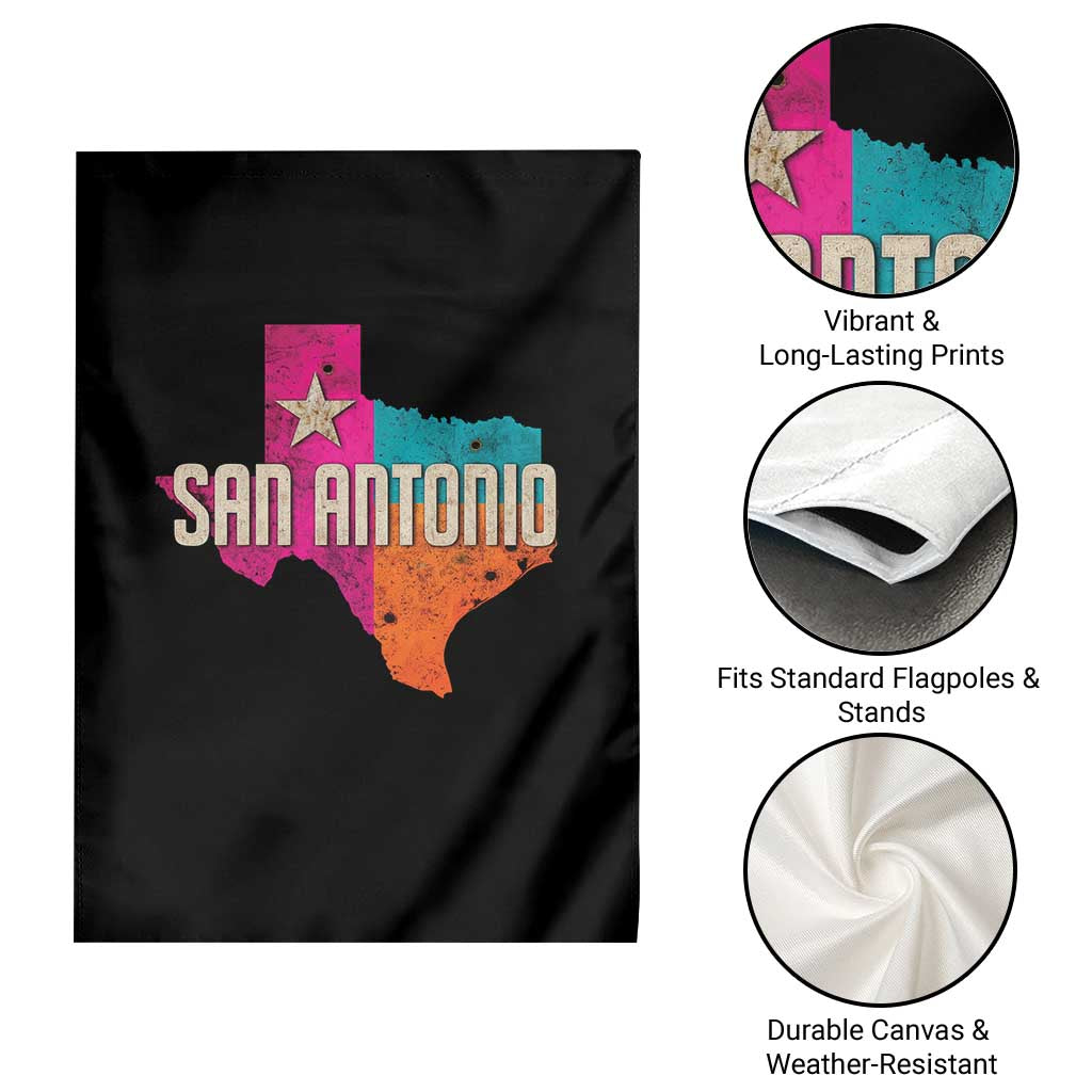 San Antonio Texas TX Fiesta Sports For Latino Fans Garden Flag