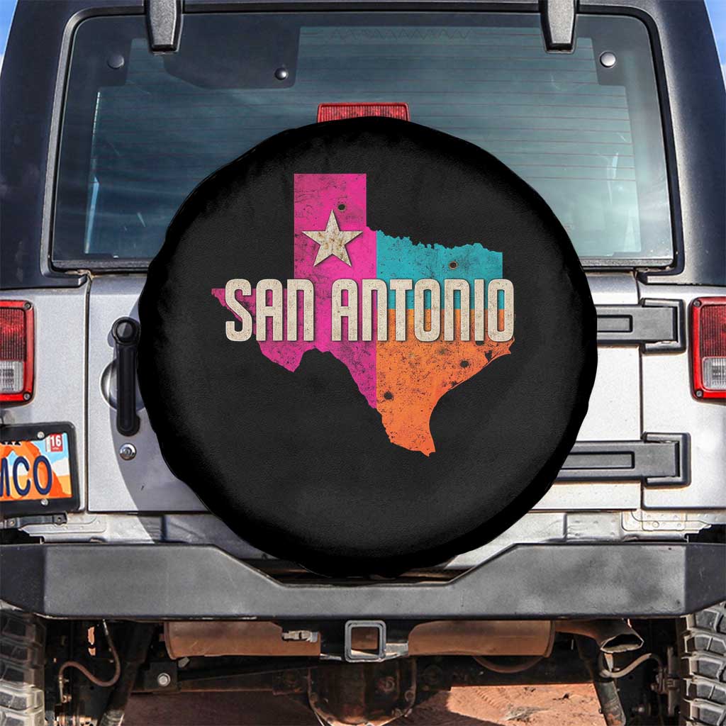 San Antonio Texas TX Fiesta Sports For Latino Fans Spare Tire Cover