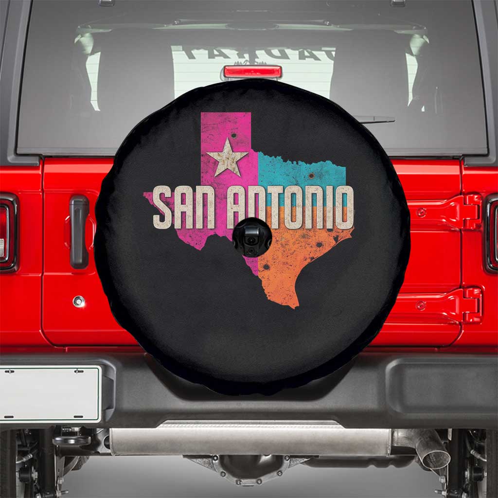 San Antonio Texas TX Fiesta Sports For Latino Fans Spare Tire Cover