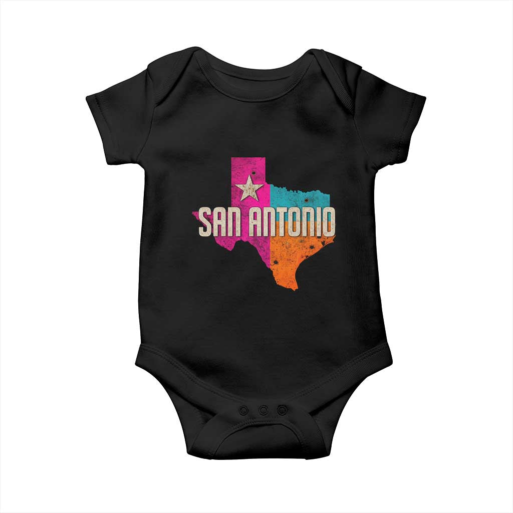 San Antonio Texas TX Fiesta Sports For Latino Fans Baby Onesie