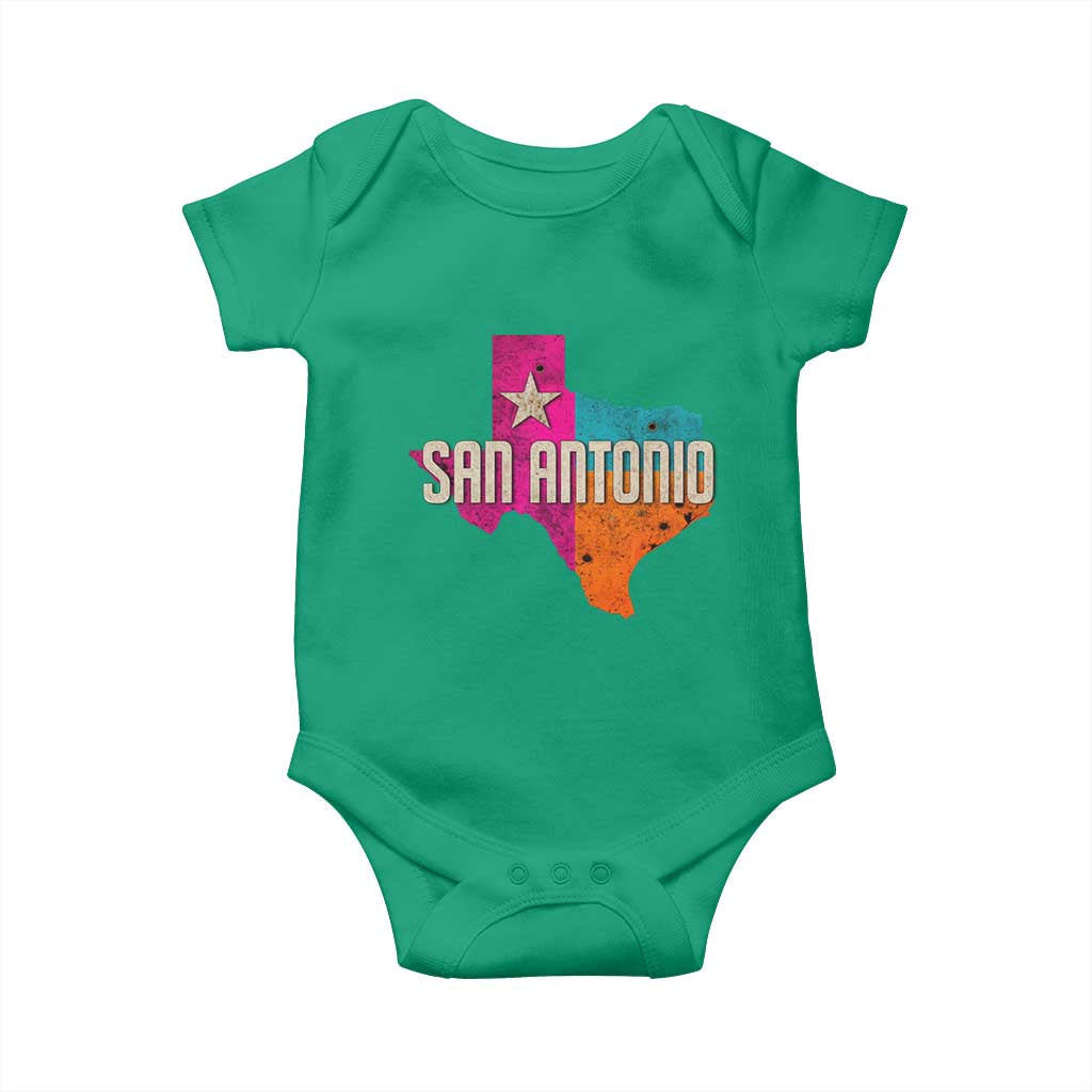 San Antonio Texas TX Fiesta Sports For Latino Fans Baby Onesie