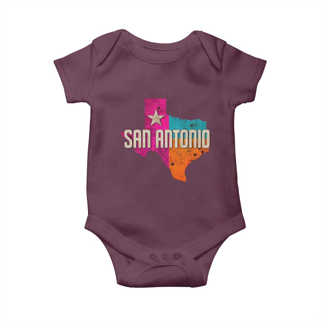 San Antonio Texas TX Fiesta Sports For Latino Fans Baby Onesie