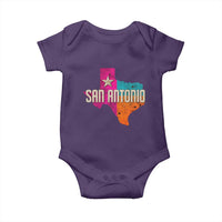San Antonio Texas TX Fiesta Sports For Latino Fans Baby Onesie