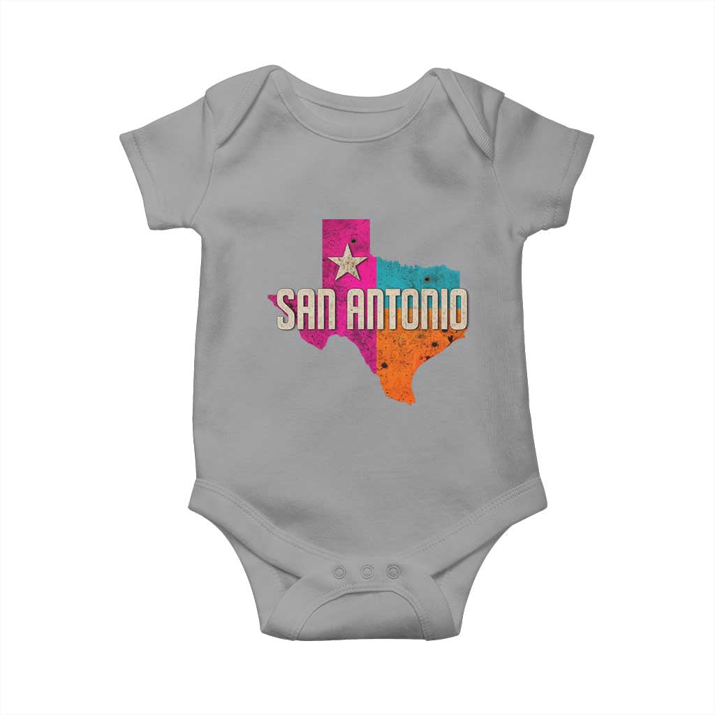San Antonio Texas TX Fiesta Sports For Latino Fans Baby Onesie