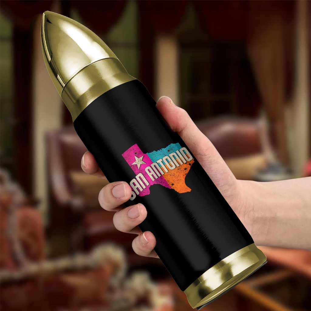 San Antonio Texas TX Fiesta Sports For Latino Fans Bullet Tumbler