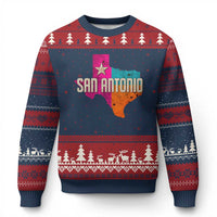 San Antonio Texas TX Fiesta Sports For Latino Fans Ugly Christmas Sweater