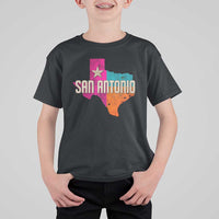 San Antonio Texas TX Fiesta Sports For Latino Fans T Shirt For Kid