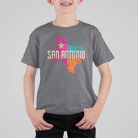 San Antonio Texas TX Fiesta Sports For Latino Fans T Shirt For Kid