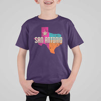 San Antonio Texas TX Fiesta Sports For Latino Fans T Shirt For Kid
