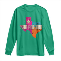 San Antonio Texas TX Fiesta Sports For Latino Fans Long Sleeve Shirt