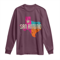 San Antonio Texas TX Fiesta Sports For Latino Fans Long Sleeve Shirt