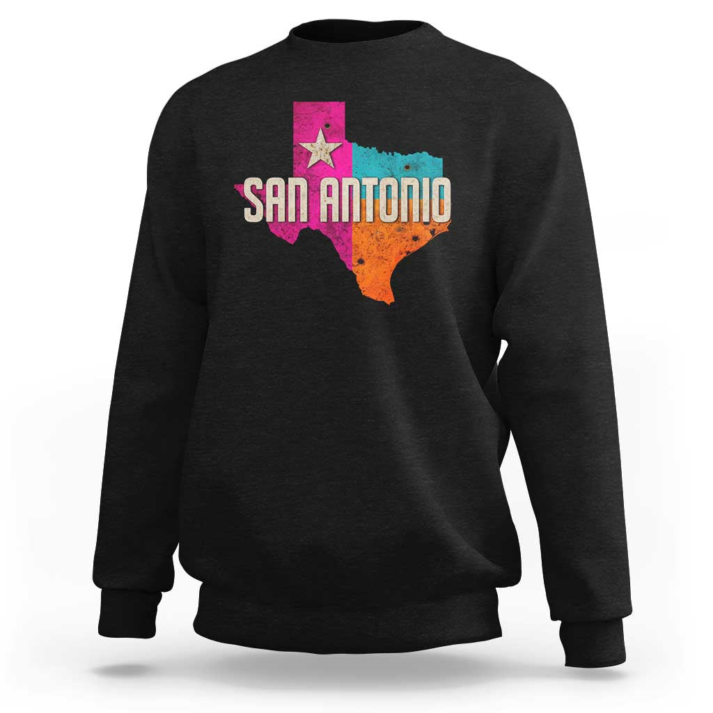 San Antonio Texas TX Fiesta Sports For Latino Fans Sweatshirt
