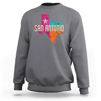 San Antonio Texas TX Fiesta Sports For Latino Fans Sweatshirt