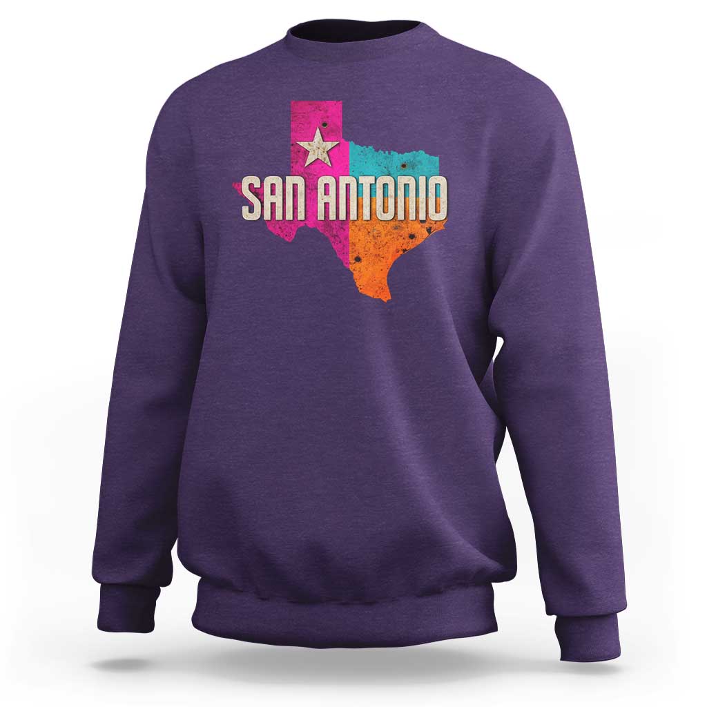 San Antonio Texas TX Fiesta Sports For Latino Fans Sweatshirt
